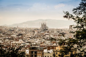 Vistas de la ciudad de Barcelona